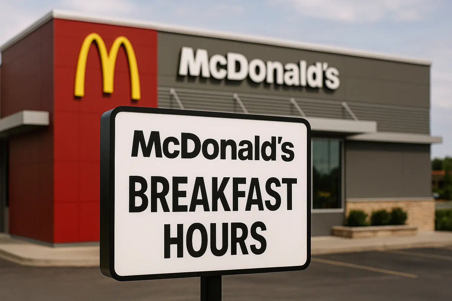 McDonald's Breakfast Hours USA 2025